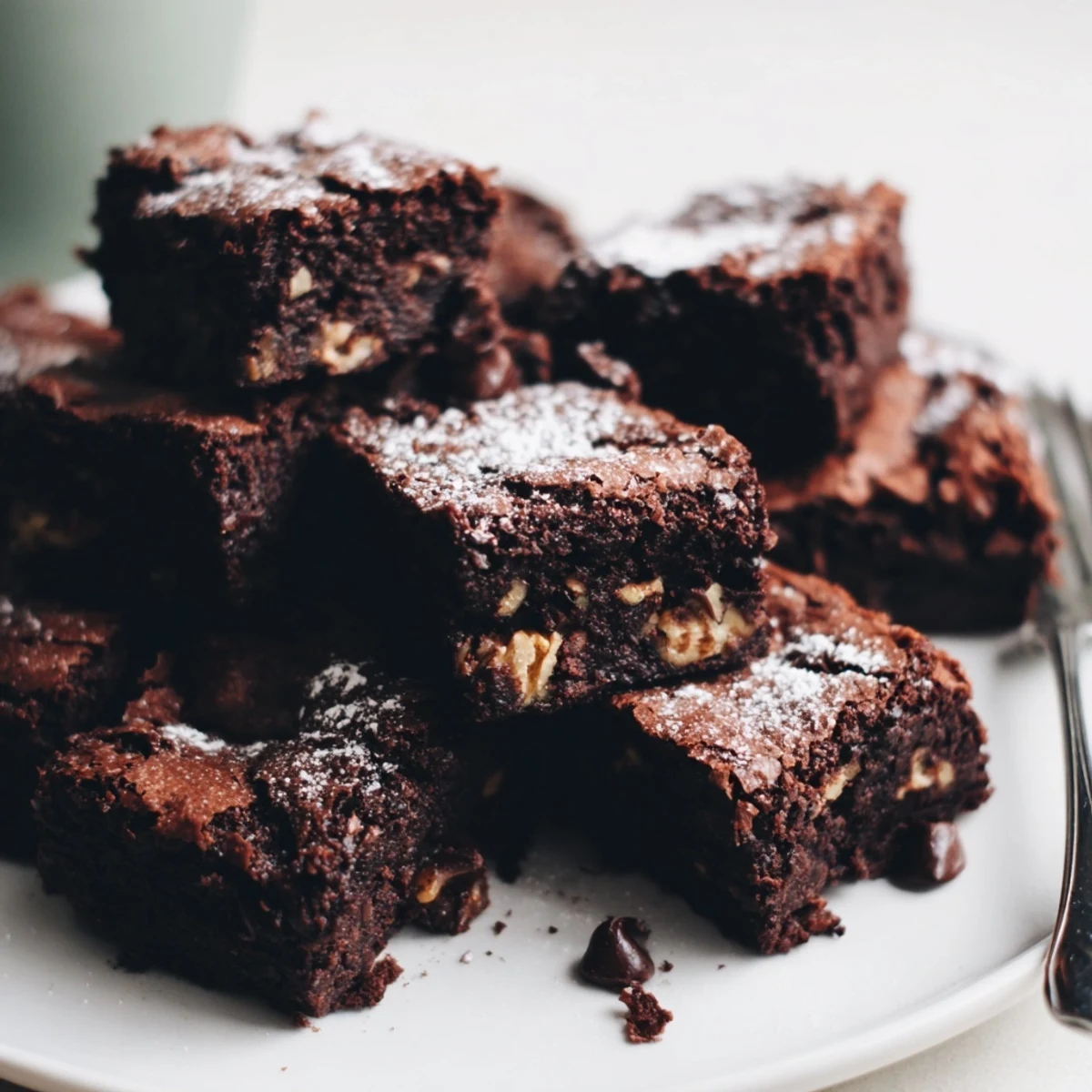 Zero-Waste Brownies Nut Pulp