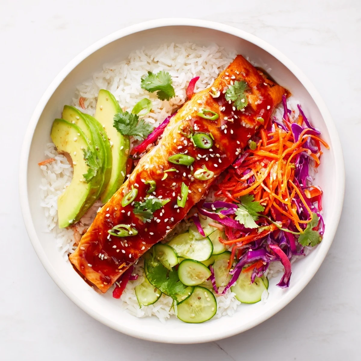 Sweet Chili Salmon Bowl