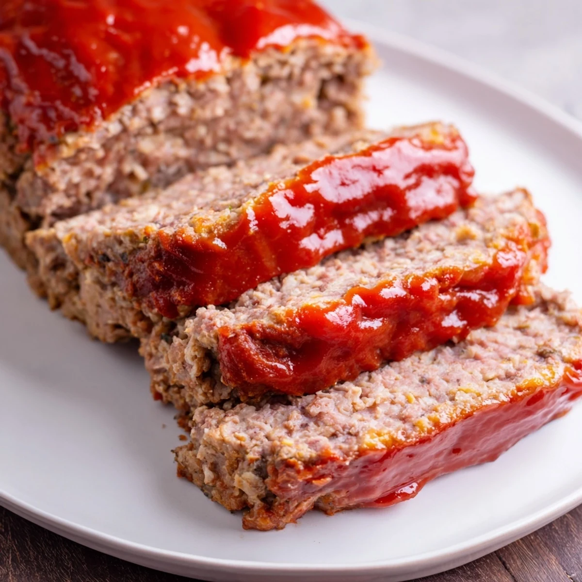 Homemade Stove Top Stuffing meatloaf hack, savory and moist, ready to slice and serve for dinner.