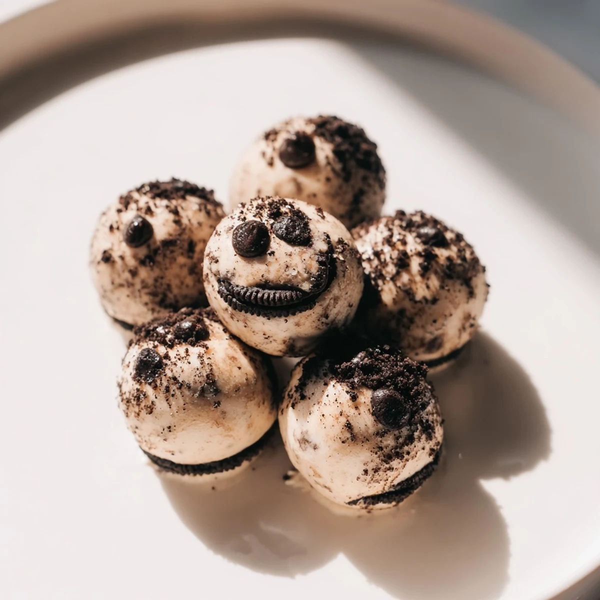 These decadent Cream Cheese Oreo Protein Balls are a quick, no-bake snack, perfect after a good workout.