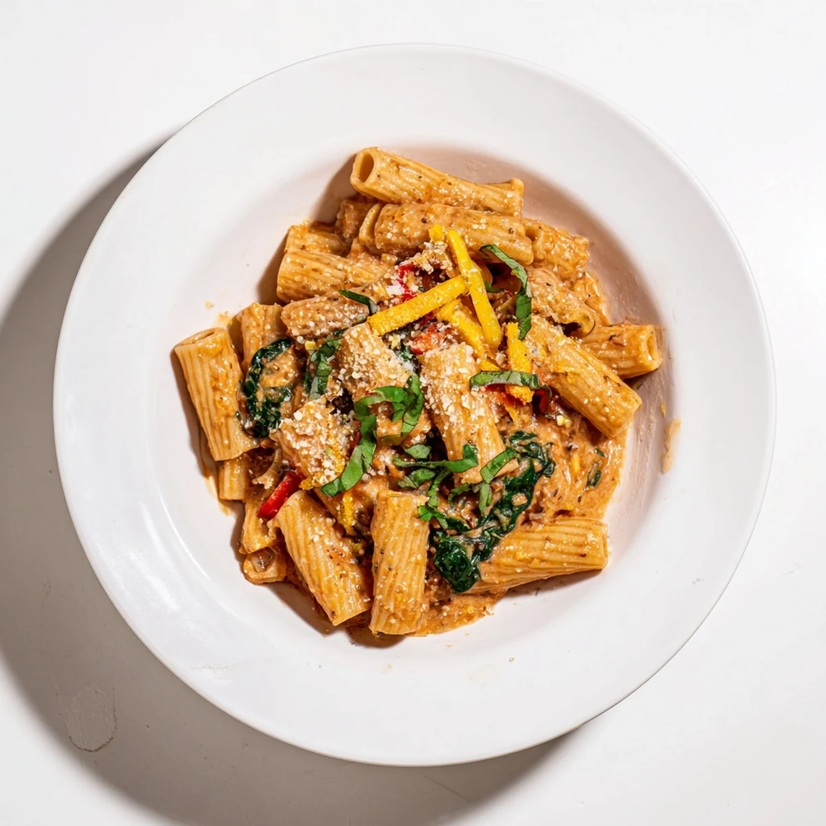 Lightened-Up Vodka Rosé Pasta