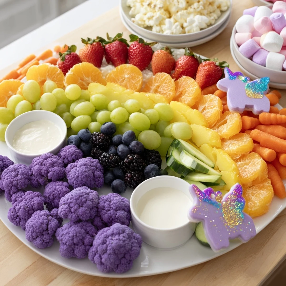 Magical Unicorn Rainbow Snack
