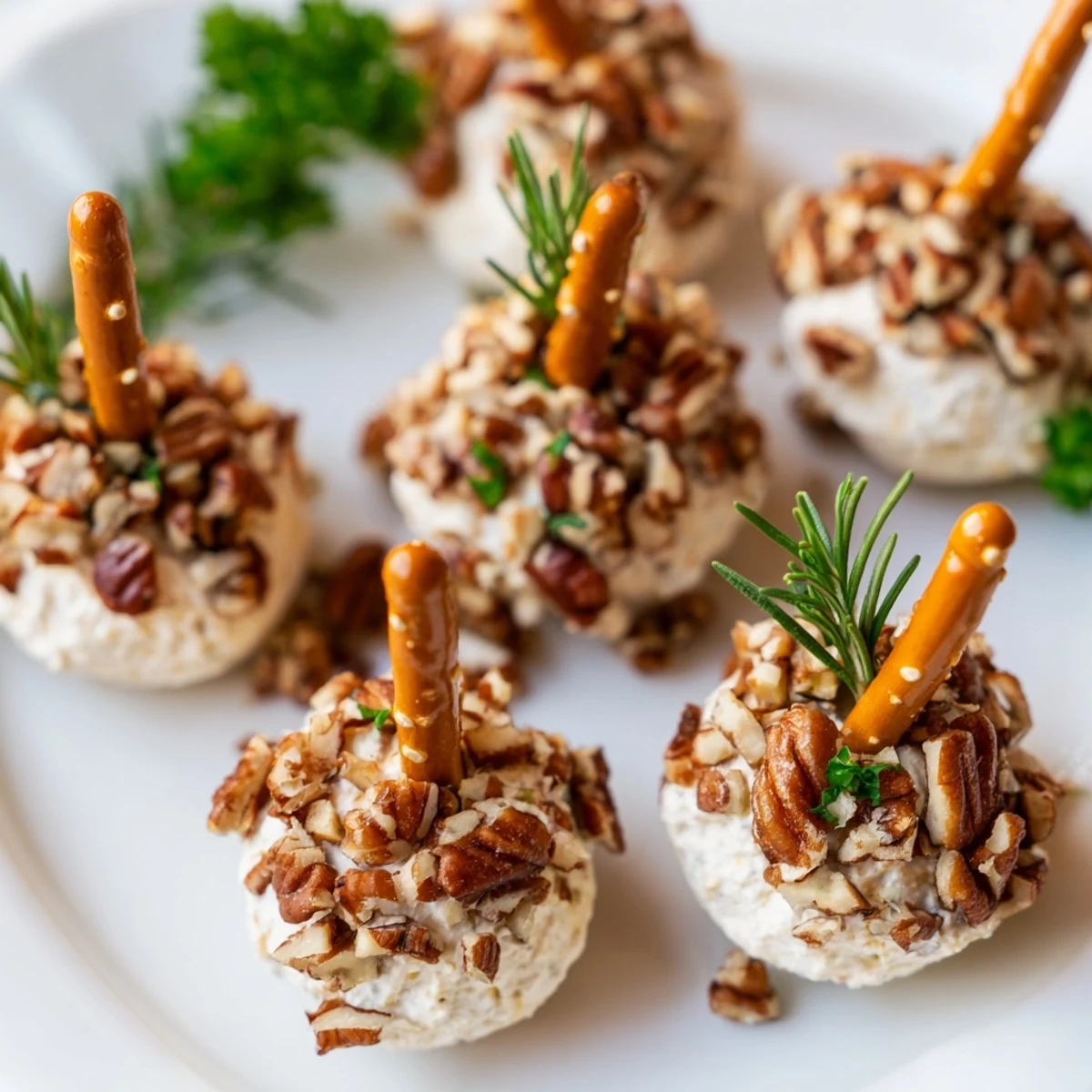 Get ready for these adorable acorn cheese ball bites, perfect with crackers, visually delightful and savory.