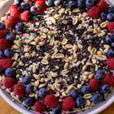 Singing Bird Seed Berry Platter