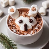 Polar Bear Hot Chocolate Platter