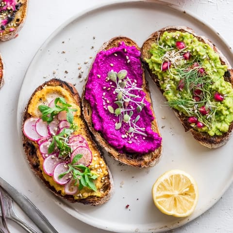 Bright Bold Breakfast Toasts