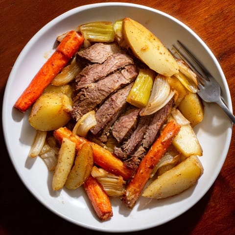 Sunday Pot Roast Veggies