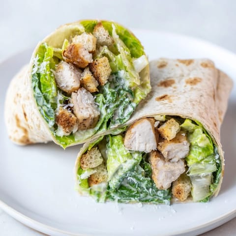 Chicken Caesar Wraps