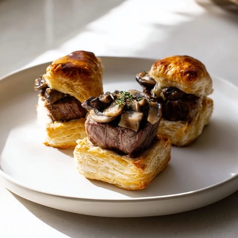 Christmas Beef Wellington Bites