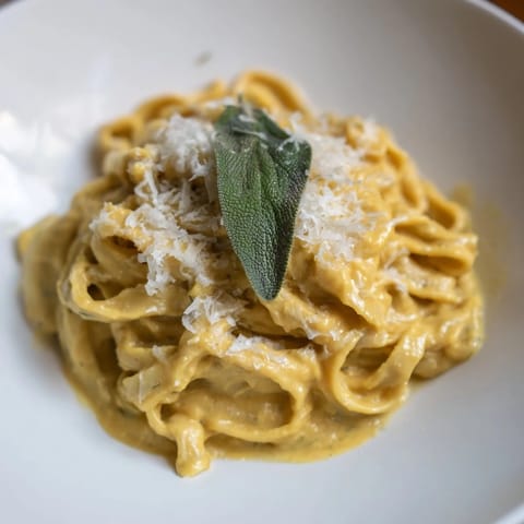 Healthy Creamy Pumpkin Sage