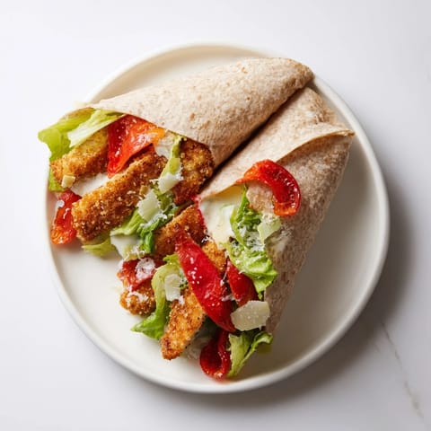 Crispy Santa Hat Chicken Wrap