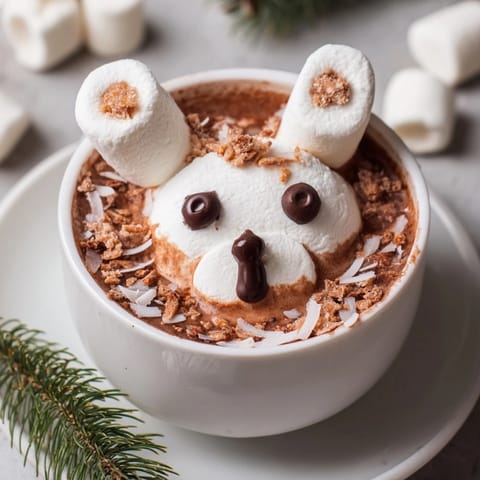 Polar Bear Hot Chocolate Platter