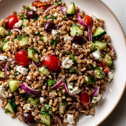 Farro Mediterranean Salad