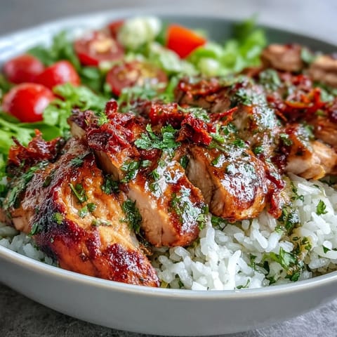 Sun-Dried Tomato Chicken Bowl