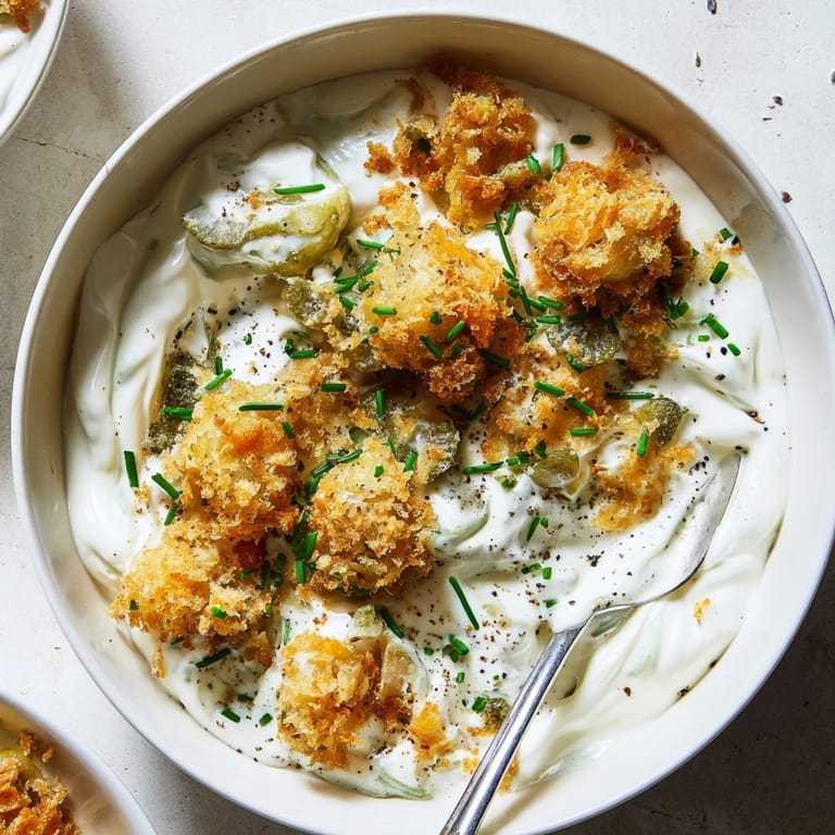 Deliciously tangy Honey Butter Fried Pickle Dip perfect for your next party.  