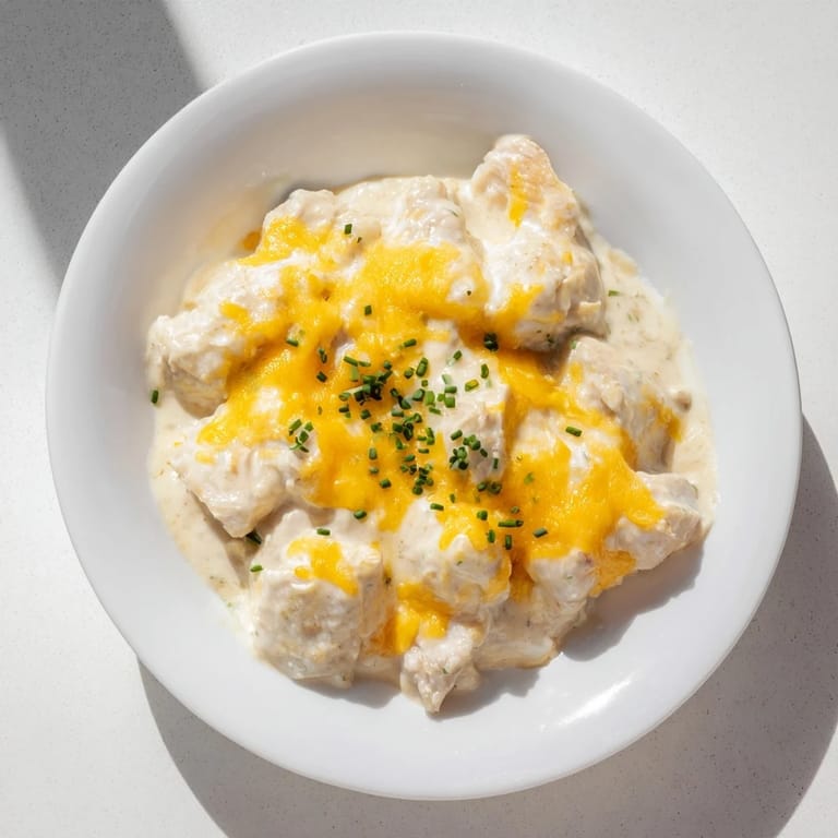 Juicy chicken breasts covered in ranch and cheddar cheese, baked into a perfect Cheddar Ranch Chicken Bake.